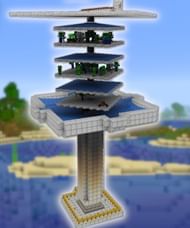 Mob drop towers have remained relatively consistent in design for years (Image via Mojang)